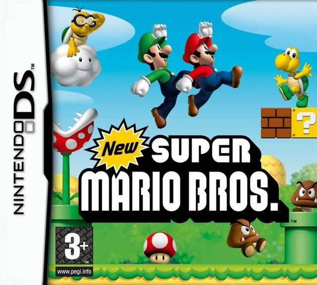 картинка New Super Mario Bros [NDS б/у] . Купить New Super Mario Bros [NDS б/у]  в магазине 66game.ru