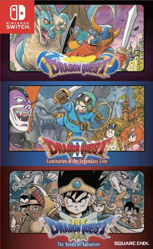 Dragon Quest Trylogy Collection [Nintendo Switch, английская версия]. Купить Dragon Quest Trylogy Collection [Nintendo Switch, английская версия] в магазине 66game.ru