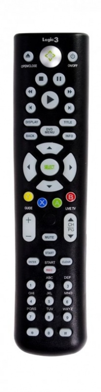 картинка Пульт Logic3 Pro DVD Remote Чёрный для Xbox 360. Купить Пульт Logic3 Pro DVD Remote Чёрный для Xbox 360 в магазине 66game.ru