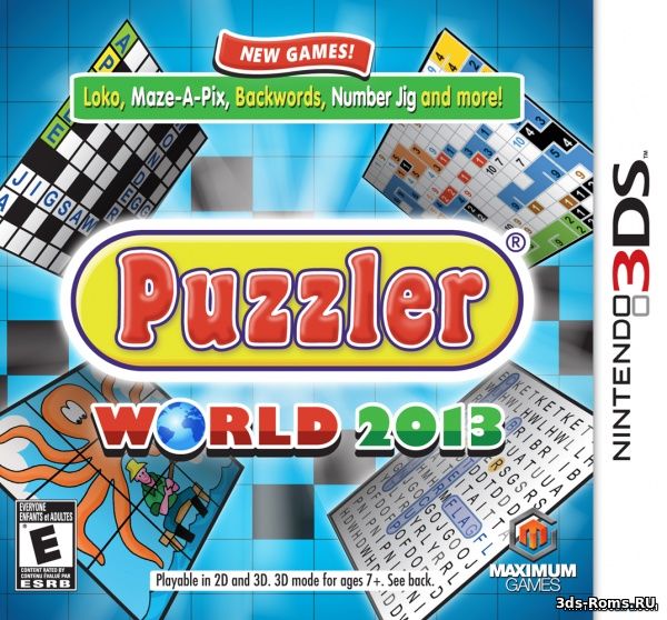 картинка Puzzler World 2013 [3DS]. Купить Puzzler World 2013 [3DS] в магазине 66game.ru