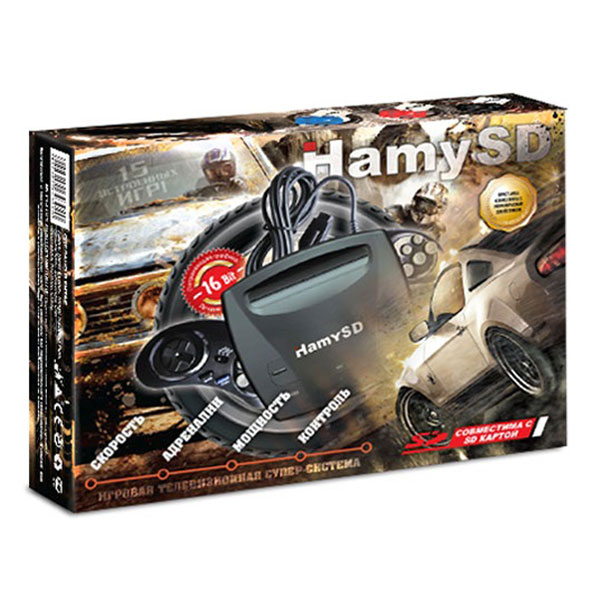 Hamy 3 SD Black + 15 встроенных игр (Sega - SD карта). Купить Hamy 3 SD Black + 15 встроенных игр (Sega - SD карта) в магазине 66game.ru