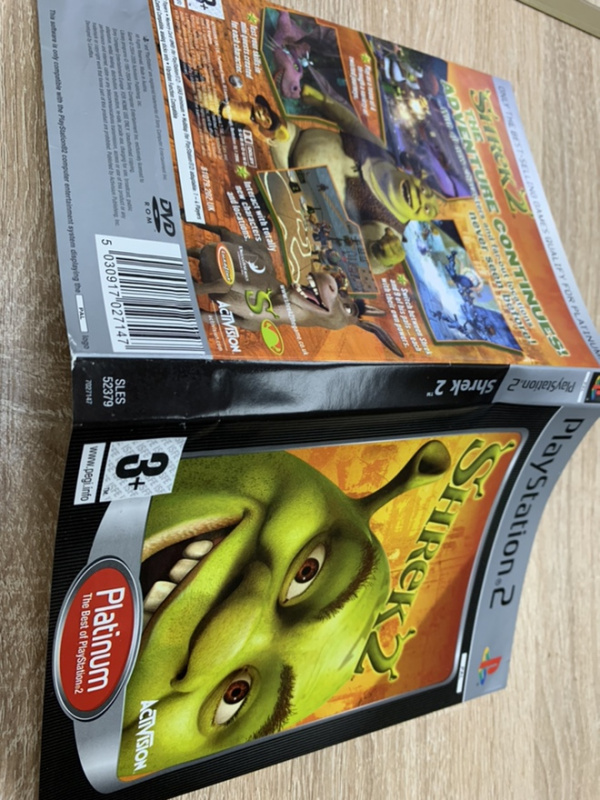 картинка Обложка игры PS2 Shrek2. Купить Обложка игры PS2 Shrek2 в магазине 66game.ru