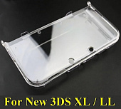 картинка Прозрачный пластиковый чехол для New Nintendo 3DS XL. Купить Прозрачный пластиковый чехол для New Nintendo 3DS XL в магазине 66game.ru