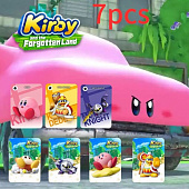 картинка 7 карт Amiibo Kirby and the Forgotten Land с NXP чипом. Купить 7 карт Amiibo Kirby and the Forgotten Land с NXP чипом в магазине 66game.ru