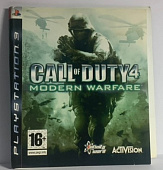 картинка Обложка игры Call of Duty 4: Modern Warfare PS3. Купить Обложка игры Call of Duty 4: Modern Warfare PS3 в магазине 66game.ru