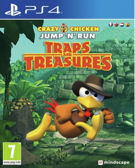 Crazy Chicken  Jump 'n' Run Traps and Treasures [PS4, английская версия]