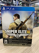 картинка Sniper Elite III - Collectors Edition Steelbook [PS4, английская версия] USED. Купить Sniper Elite III - Collectors Edition Steelbook [PS4, английская версия] USED в магазине 66game.ru
