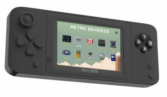 Retro Genesis Port BL-862 10 эмуляторов черная 3000+ игр