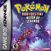 картинка Pokemon Ruby Destiny: Reign of Legends (английская  версия)[GBA]. Купить Pokemon Ruby Destiny: Reign of Legends (английская  версия)[GBA] в магазине 66game.ru
