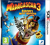 картинка Madagascar 3: Europe's Most Wanted [3DS]. Купить Madagascar 3: Europe's Most Wanted [3DS] в магазине 66game.ru