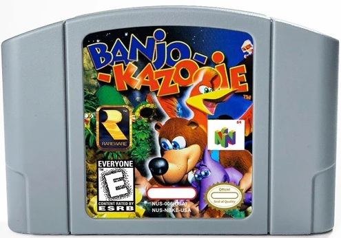 картинка Banjo Kazooie (NES 64 NTSC) от магазина 66game.ru