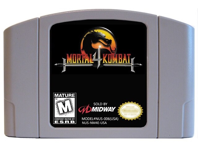 картинка Mortal Kombat 4 (NES 64 NTSC)  от магазина 66game.ru