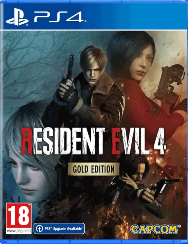 картинка Resident Evil 4 Remake Gold Edition [PS4, русская версия]. Купить Resident Evil 4 Remake Gold Edition [PS4, русская версия] в магазине 66game.ru