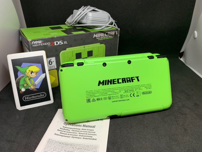 New Nintendo 2DS XL Minecraft Edition 32 Gb USED 66game.ru 66game.ru