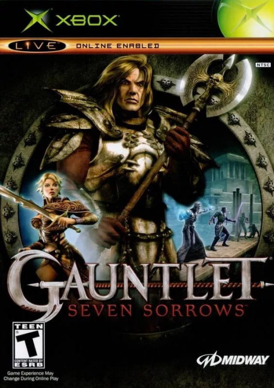 картинка Gauntlet: Seven Sorrows original [XBOX, английская версия] USED. Купить Gauntlet: Seven Sorrows original [XBOX, английская версия] USED в магазине 66game.ru