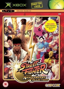 Street Fighter Anniversary Collection original [XBOX, английская версия] USED